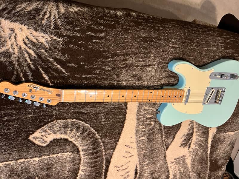Squier Telecaster partscaster - Blue gloss image 1