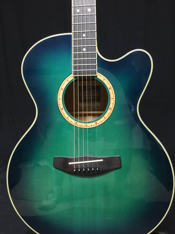 Yamaha CPX-8 SY Green Burst | Reverb