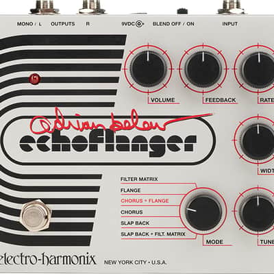Electro-Harmonix "Adrian Belew Signature Echoflanger Reissue" 2500 pieces only!