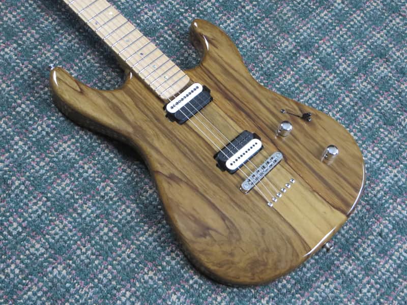 2014 Carvin Bolt Plus Black Limba! w/Coffin case image 1