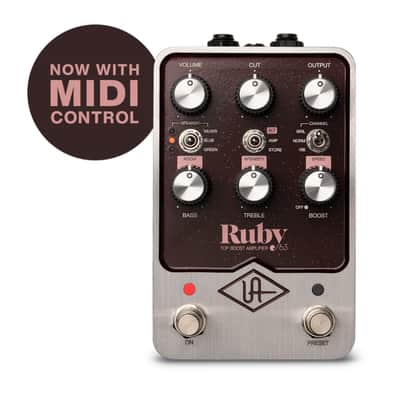 Universal Audio Ruby '63 Top Boost Amplifier | Reverb