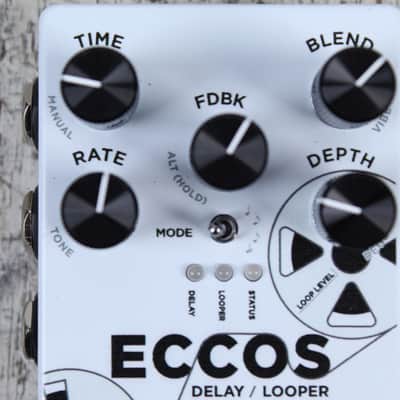 Keeley ECCOS Delay / Looper Pedal Electric Guitar Delay and Loop Effects Pedal image 3