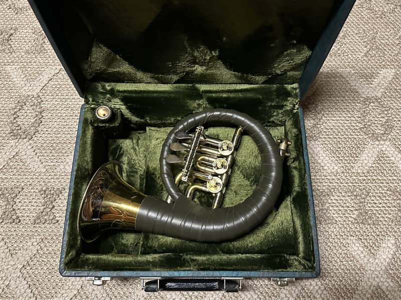 Dotzauer Fürst Pless Hunting Horn w/ Rotary Valves image 1