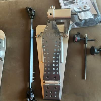 DW DWCPMDD2XF Machined Direct Drive Double Bass Drum Pedal with Extended Footboard 2020s - Gray image 3