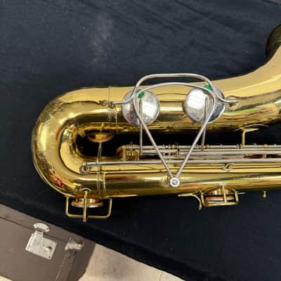 Vintage Buescher Aristocrat Bb Tenor Sax Saxophone with Original Case and Mouthpiece image 18
