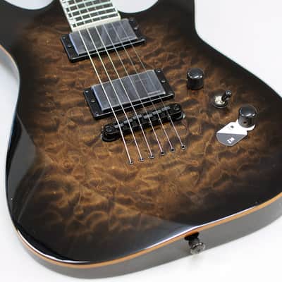 ESP LTD JM-II Josh Middleton Black Shadow Burst image 11