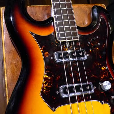 【MIJ】 Teisco Solid Bass 1968 image 7