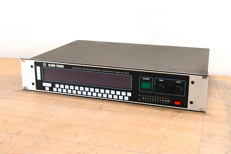 Klark Teknik DN3600 Programmable Graphic Equalizer CG01XTQ image 1