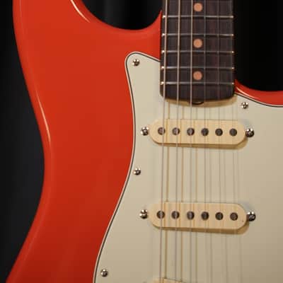 Fender Fender American Vintage II 1961 Stratocaster® – Limited Edition Fiesta Red Electric Guitar 2025 - Fiesta Red image 7
