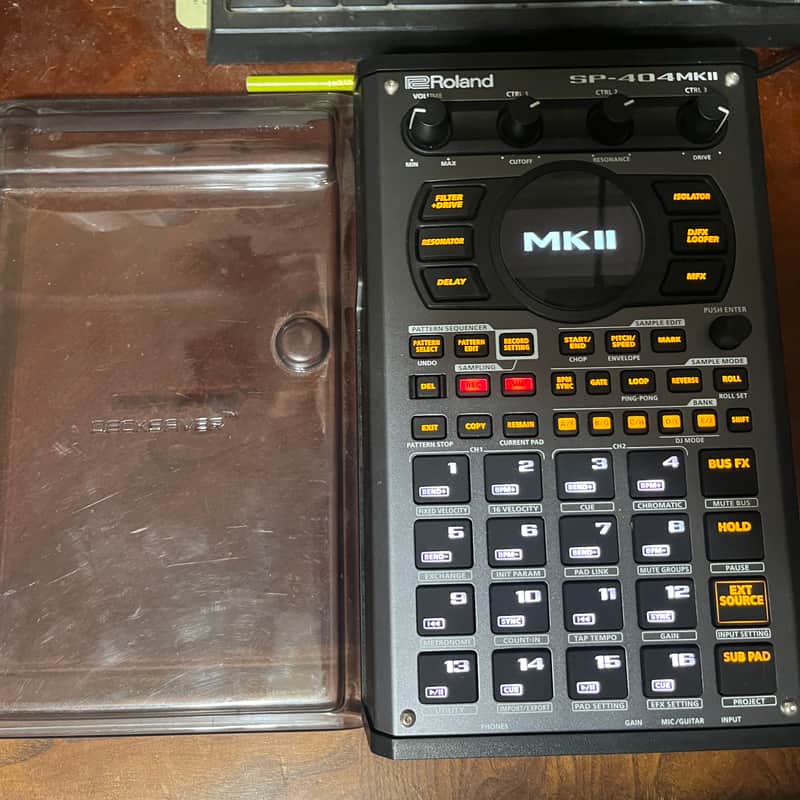 Roland SP-404MkII 2021 - Present - Gray with deck saver! image 1