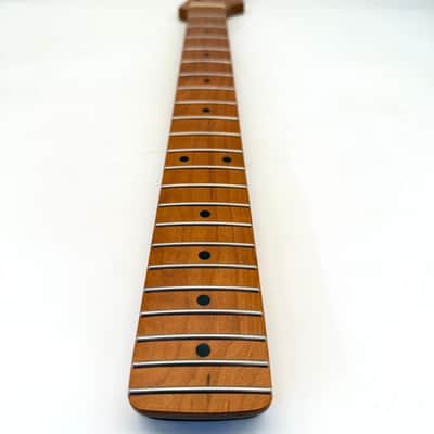 HooDoo Stratocaster Neck Roasted Maple Nitro New hsn6471 image 5