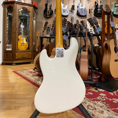 Fender JB-62 JV Serial Jazz Bass Pearl White 1982 image 7