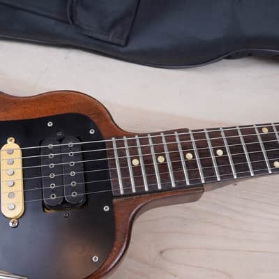 Gibson Melody Maker MOD 1964 Stained Mahogany Refinish Kahler Tremolo w/ Bag image 6