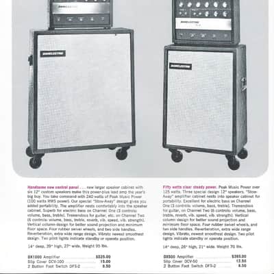 Vintage 1968 Danelectro Coral Electric Sitar Catalog Brochure image 3