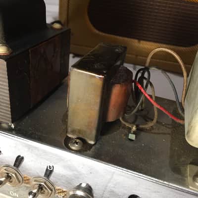 Fender Narrow Panel Tweed Bassman -  5F6 (1957) image 9
