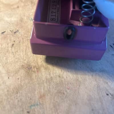 Boss BF-2 Flanger (Green Label) Vintage 1987 Purple image 5