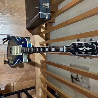 Firefly LP blue burst  2024 - Blue to silver burst image 5