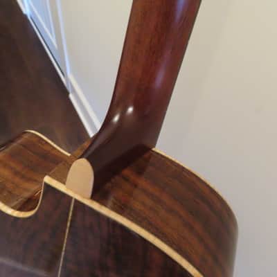 Goodall master Cedar/ AAA Claro Walnut Concert Jumbo Cutaway, with case. image 12