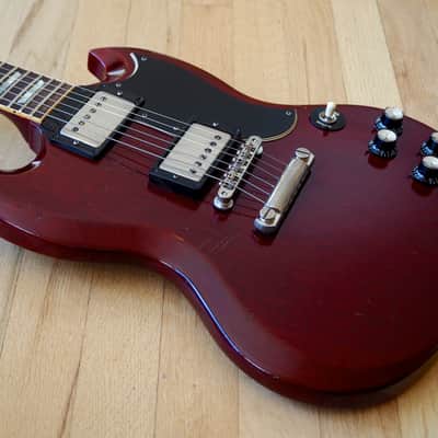 1987 Gibson SG Standard '61 Vintage Reissue Guitar Cherry Tim Shaw PAF w/ohsc image 11