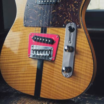 Prinz of Tone! Hohner The Prinz Mad Cat Prince Telecaster with Bookmatched Flamed Maple Top image 18