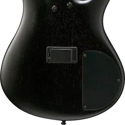 Ibanez SR305EBL Standard Left-Handed 5-String Bass Guitar, Jatoba Fingerboard, Weathered Black image 3