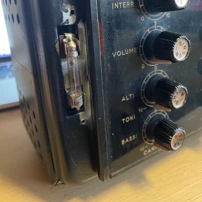 Vintage Binson Hi-Fi Tube Amp - EL34 Power Amp + 4 Channel preamp "Pre Mixer PA 4 Echo Unit" – Original Cables 70s Pink Floyd image 18