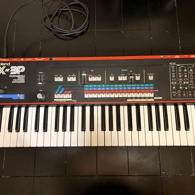 Roland JX-3P 61-Key Programmable Preset Polyphonic Synthesizer 1983 - 1985 - Black