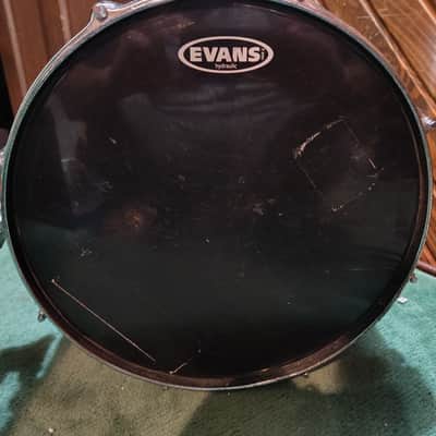 Yamaha Maple 🍁 Custom 14"(Diameter) x 10"(Depth) Tom 1990's - Black Maple image 9