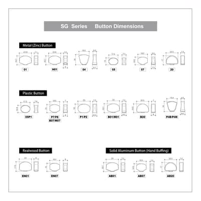 Gotoh Magnum Lock Trad Tuners SG301 MG-T- P4N -  Chrome - 3 per side - For Les Paul - 05112CYTX-AEL image 5