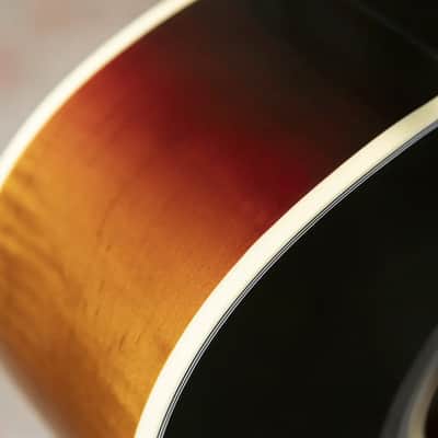 Gibson SJ-200 Standard Maple Acoustic/Electric Guitar - Triburst with Hardshell Case image 13
