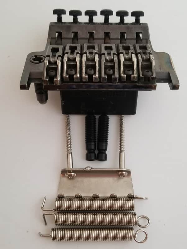 Ibanez Original Edge Tremolo Bridge Assembly/Parts Black Japan RG GEM image 1
