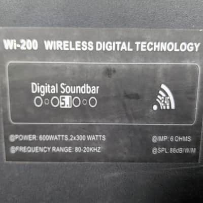 Paramax Wi-200 Home Theater Dual Sound Bar Audio System w/Wireless Technology image 8