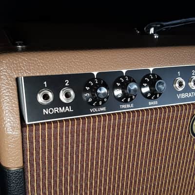 USED Louis Electric Vibrotone Evertone Reverb Amp Guitar Amplifier image 5