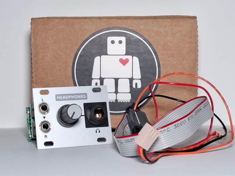 Intellijel Headphones 1U Headphone Out Eurorack Synth Module 2017 - Present - White image 1