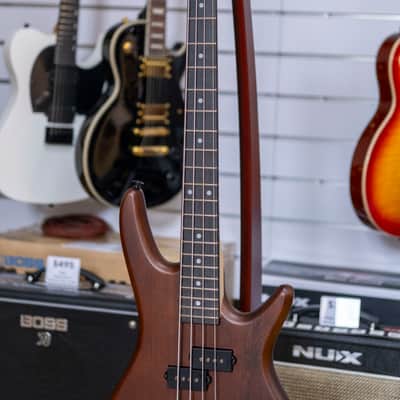 Ibanez Gio SRM20B Mikro Bass Guitar (Walnut Flat) image 3