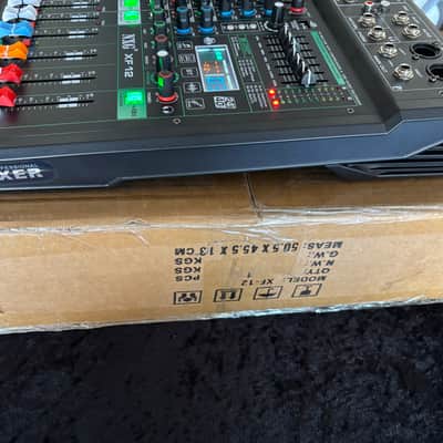 NXG XF-12 Professional 12 Channel Mixer - PA, Pro Audio, Live Sound, Recording w/ Bluetooth image 4