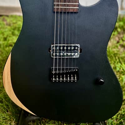 Firefly FFMN FBO Baritone 7 String 2026 - Open-Pore Matte Black image 3