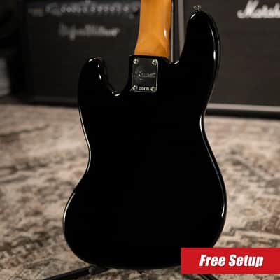 Squier Classic Vibe '70s Jazz Bass V - Black image 2