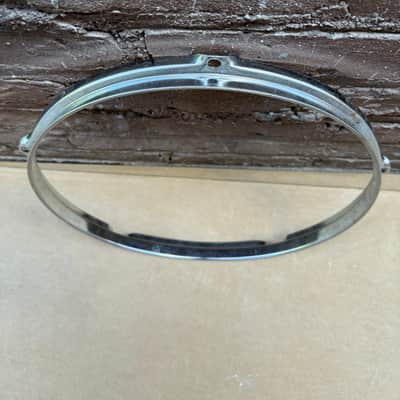 Unbranded 13" 5-Lug Chrome Drum Hoop Rim - Used, Good Condition image 7