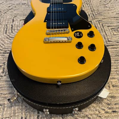 Gibson Les Paul Double Cutaway Special P-90 2011 - Gloss Yellow image 2