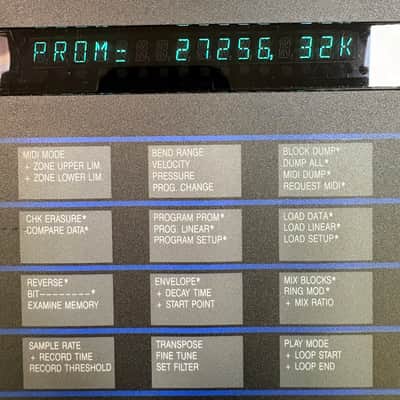 Oberheim PROMMER Prommer with clean 27C64 EPROMS! Mid 80’s - Blue image 5