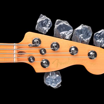 Fender American Ultra II Jazz Bass V 2024 - Sinister Red image 7