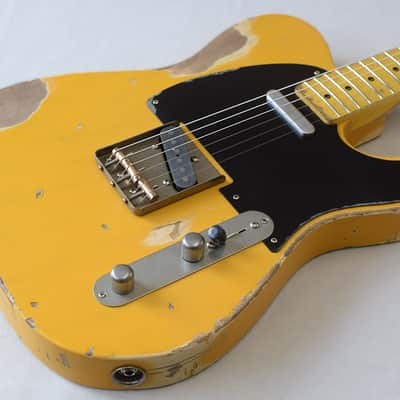 Nash T-57 Butterscotch MN Ash Heavy Aged image 9