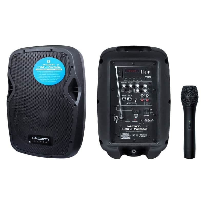 KAM Portable 8" Speaker with Bluetooth¸ ~ 450w image 1