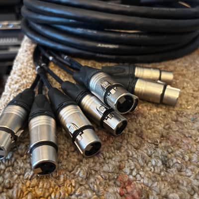 Jumperz DB25 to XLR-F 25’ foot cable snake image 3