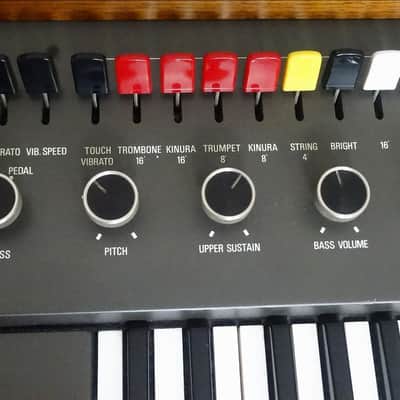 Yamaha YC45D - LEGEND โ
ULTRA RARE from ยด70sโ
Professional Synthesizer/ Keyboard / Combo Organ โ
Cleaned & Full Checked โ
image 8