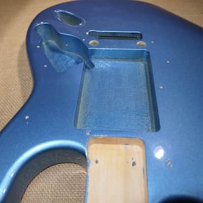 Body Blue Metallic, Genuine 2013 G&L Legacy Tribute image 6
