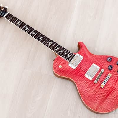 2023 Paul Reed Smith Wood Library McCarty 594 Singlecut 10 Top Bonnie Pink w/ Brazilian Board, Case & Tags image 10