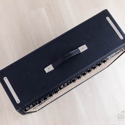 1965 Fender Twin Reverb Black Panel Vintage Tube Amp 2x12 w/ Oxford 12T6, Ftsw & Cover image 3