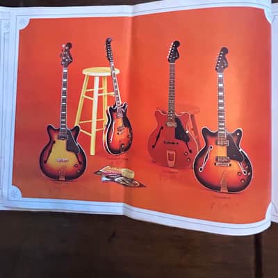 Fender Musical Instruments Catalog 1966-67 - Multi-Color Gloss Finish Paper image 13
